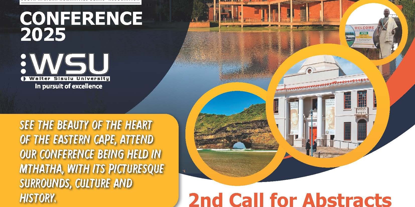 2nd Call Advert SAHUDA Conference 2025